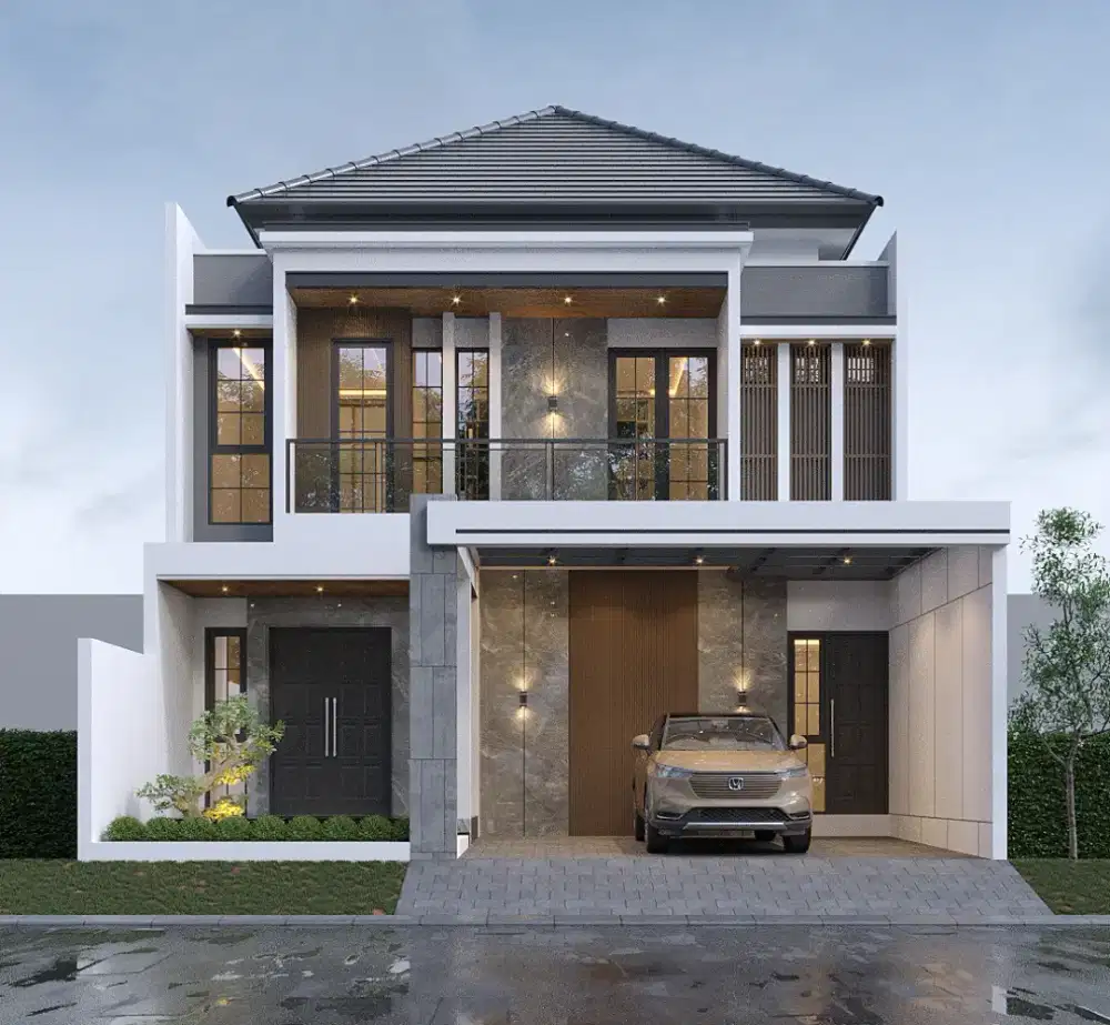 Rumah Baru Modern Minimalis Araya Malang