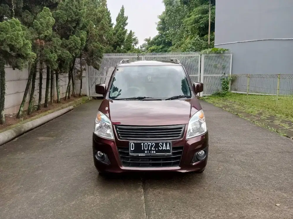 Suzuki Karimun wagon r gl matic 2015 maroon