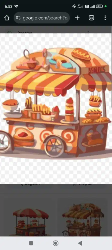 Dibutuhkan penjaga stand makanan