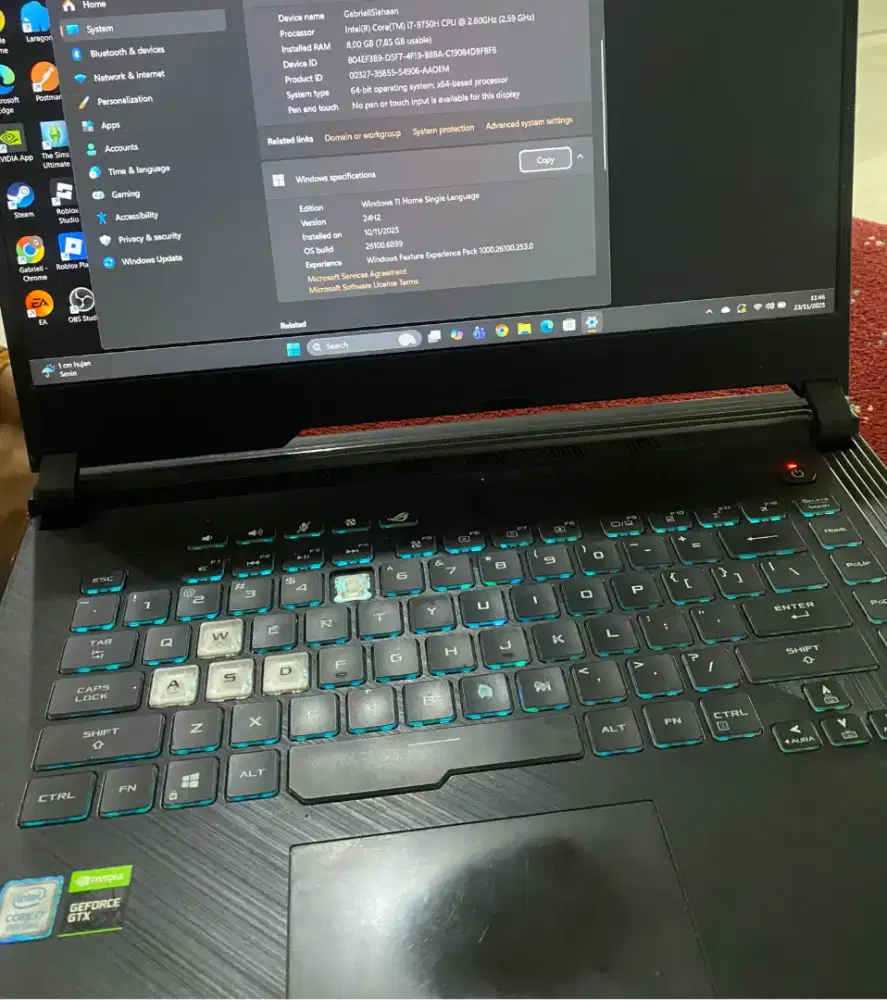 ASUS ROG STRIX G531GT