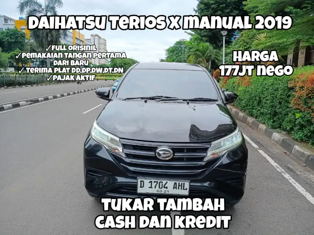 Dp 3jt !! Antik full orisinil Terios X Manual 2019