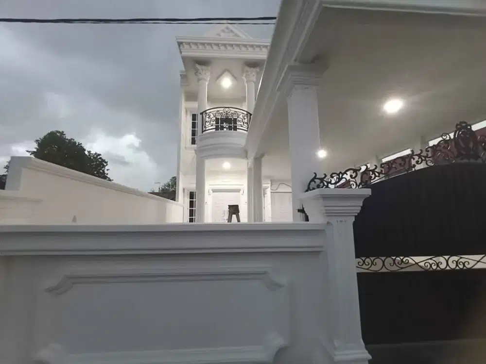 Rumah Mewah Classic Ready Lahan 7.5mX30m 4ktidur Gaperta Beringin V Helvetia