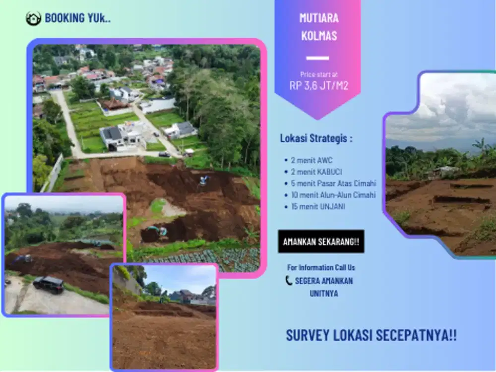 Amankan Keuntungan 2026 Sekarang! Kavling Kolmas Cimahi, Harga Belum Sentuh Potensi Penuhnya