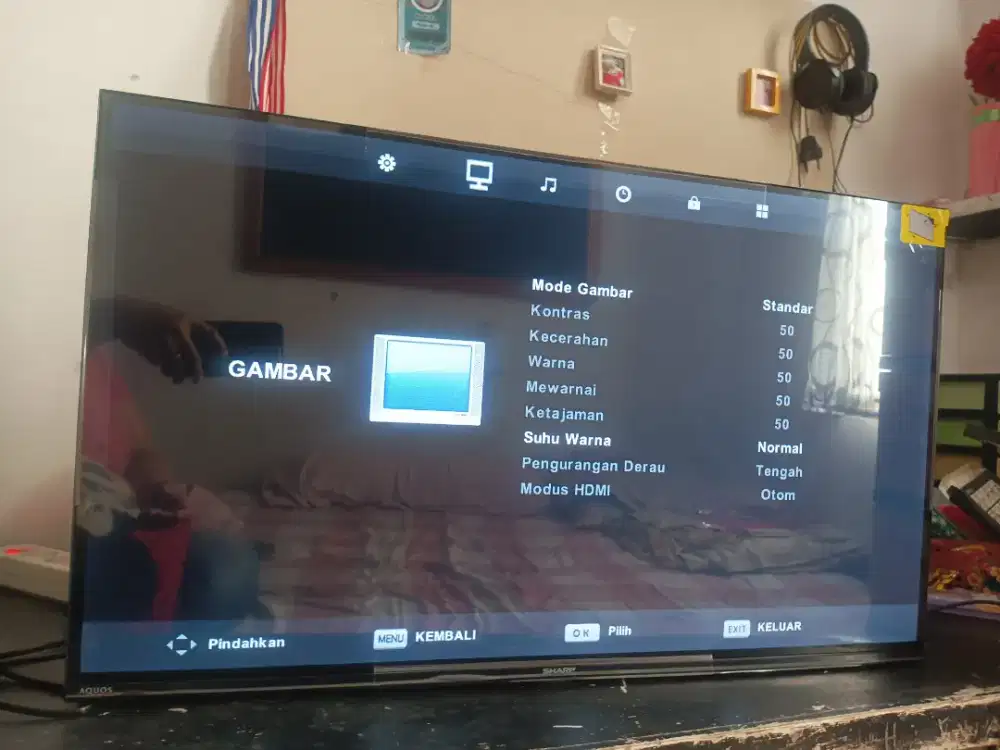 BISMILLAH DIJUAL ANROID TV SHARP DIGITAL c32dc1i BARU DAN MULUS