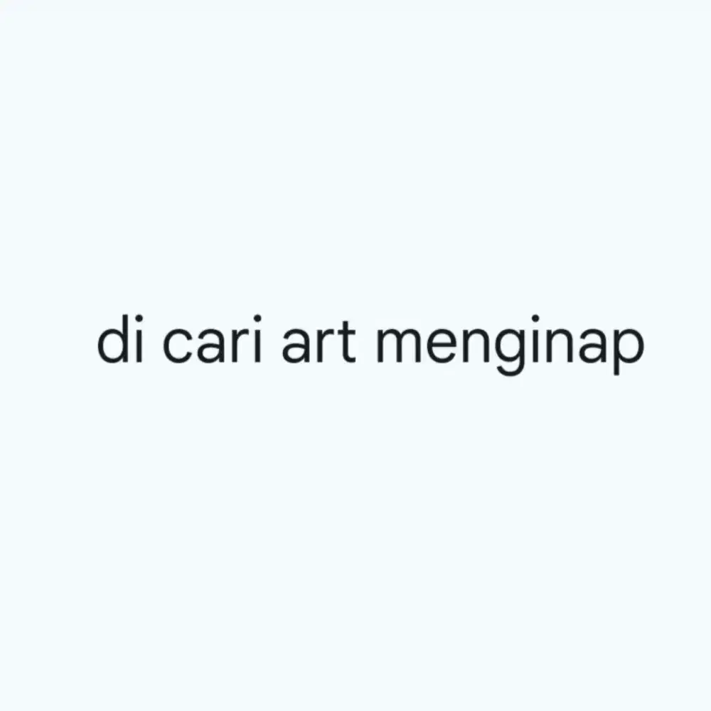 Dicari Art + Momong