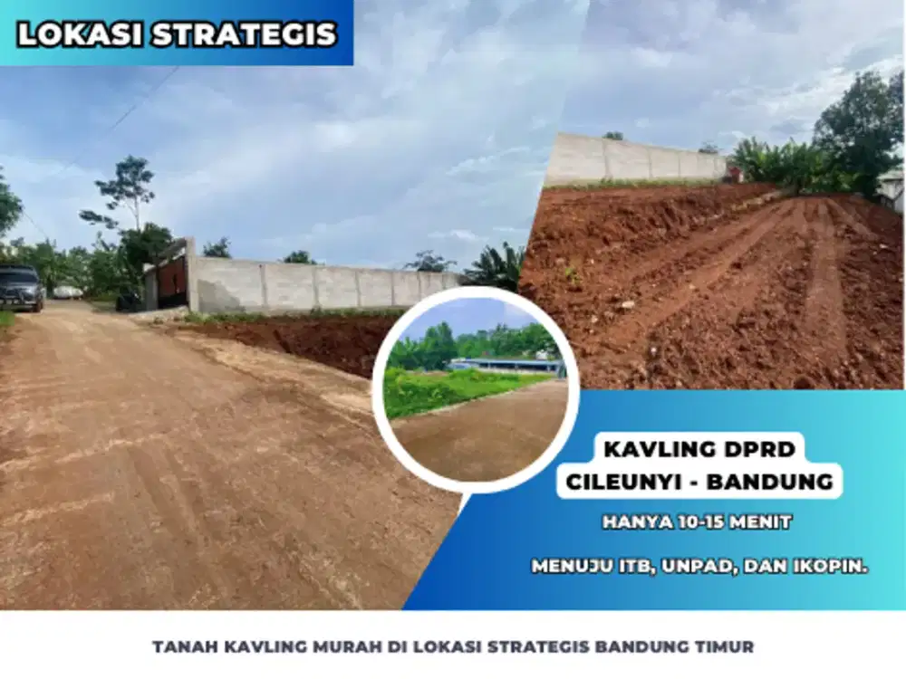 HANYA BERLAKU PAGI INI! Kavling A2 156m² Cileunyi. Telepon Kami Sekarang!