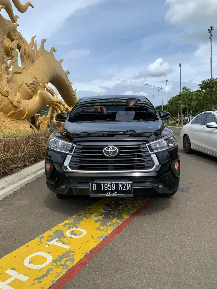 Buat Calon Pembeli Berhenti Scroll INNOVA V AT 2021 hitam Jual RUGI