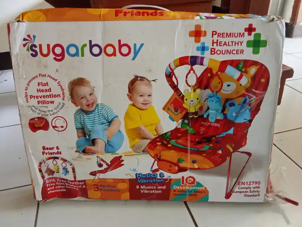 Bouncer ayunan bayi sugarbaby