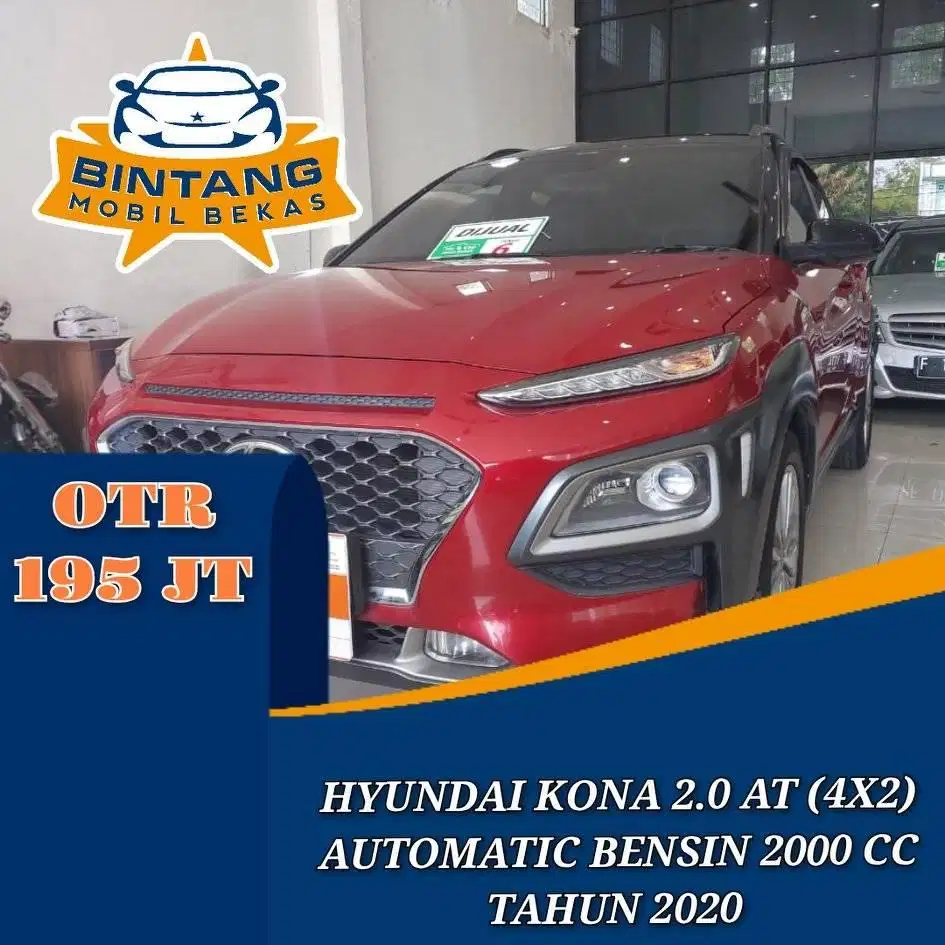 HYUNDAI KONA 2.0 AT AUTOMATIC 2000 CC BENSIN TAHUN 2020 (4X2)