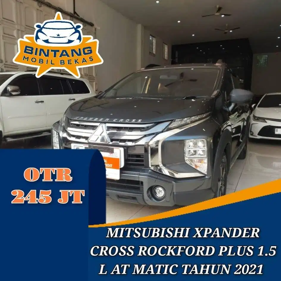 MITSUBISHI XPANDER CROSS ROCKFORD FOSGATE  1.5 AT MATIC TAHUN 2021