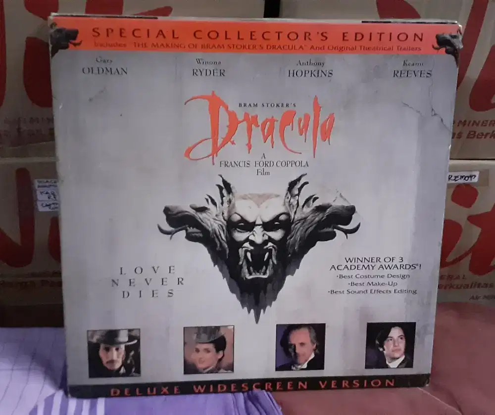 Laserdisc Film Draculla 2 CD (3 pcs)
