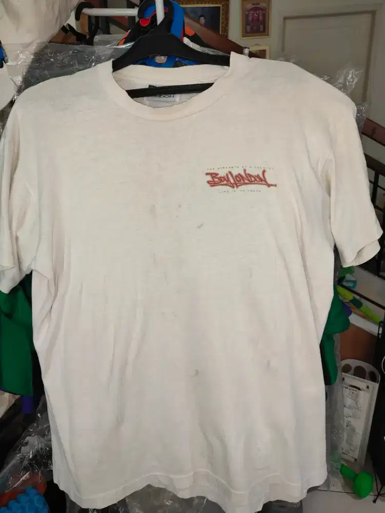 Boy London shirt pria size large vintage