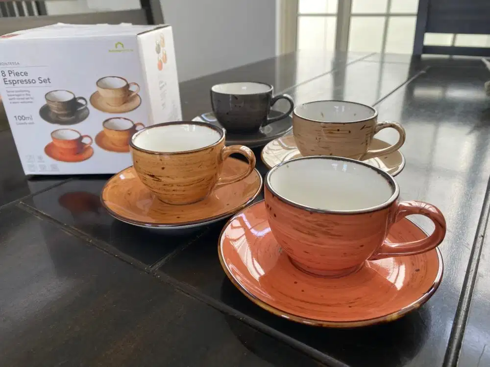 8 piece Espresso set