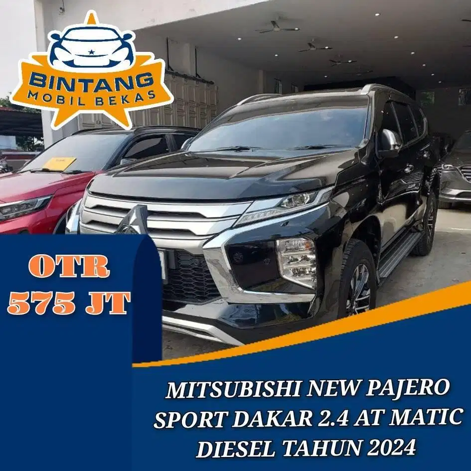 MITSUBISHI PAJERO SPORT DAKAR 2.4 L AT AUTOMATIC 2400 CC TAHUN 2024