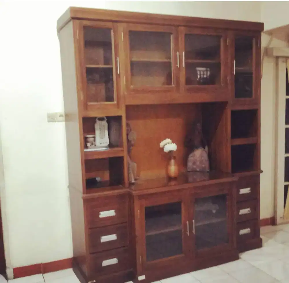 Buffet TV kayu jati