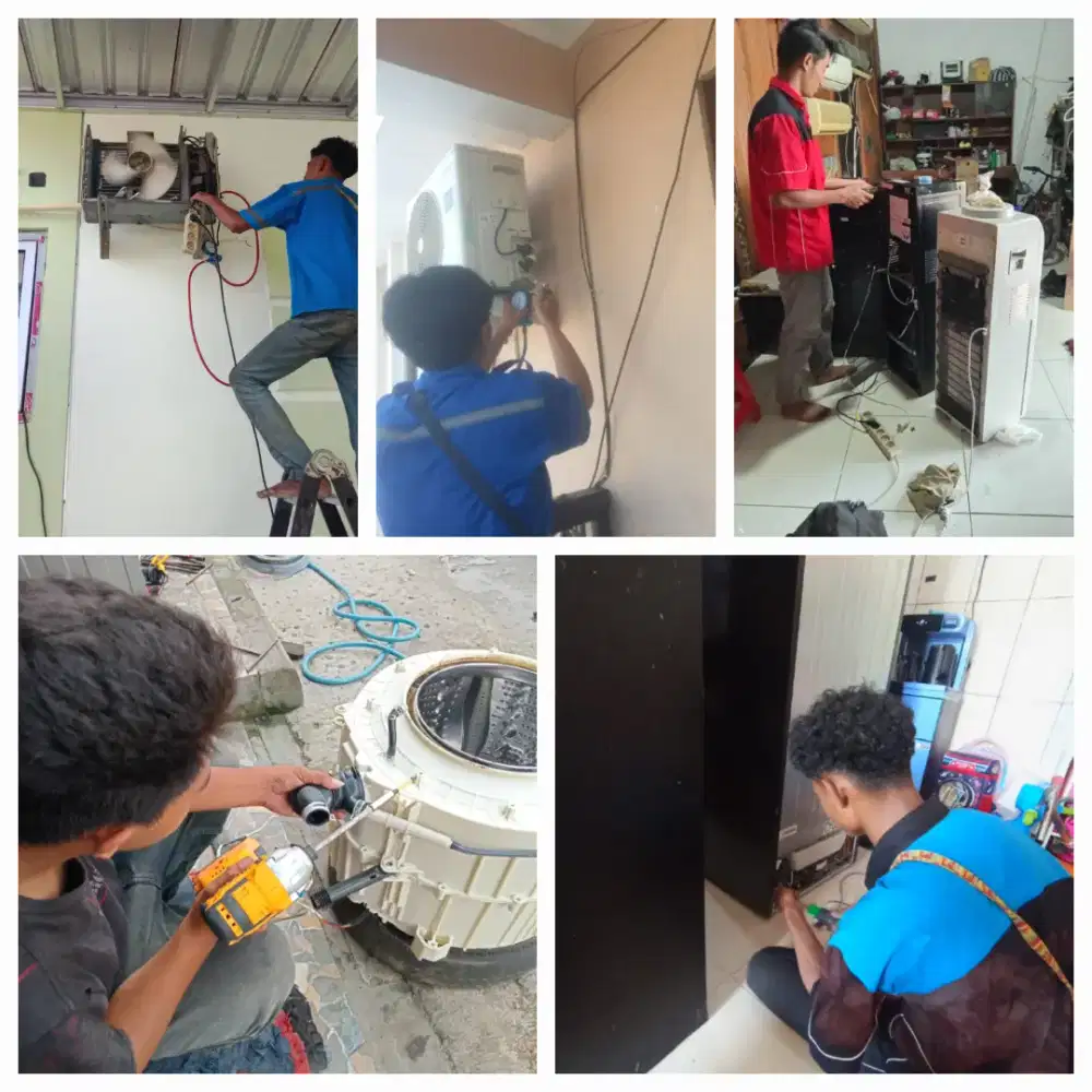 AHLI SERVICE MESIN CUCI,WATER HEATER,DISPENSER,AC,KULKAS DLL PANGGILAN
