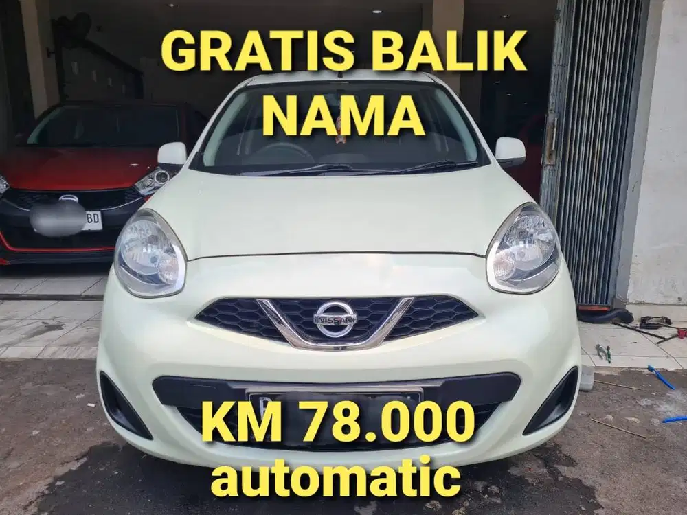 GRATIS BALIK NAMA Nissan March MATIC 2015
