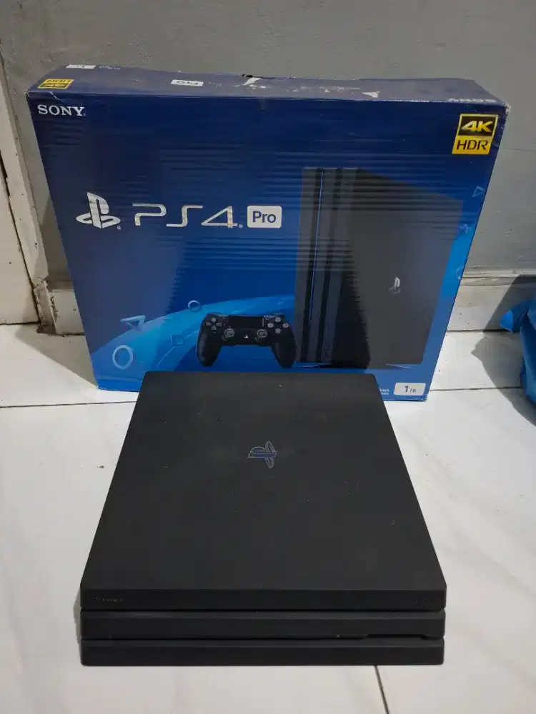 Jual PS4 Pro Original FW13.02 hardisk 1Tb
