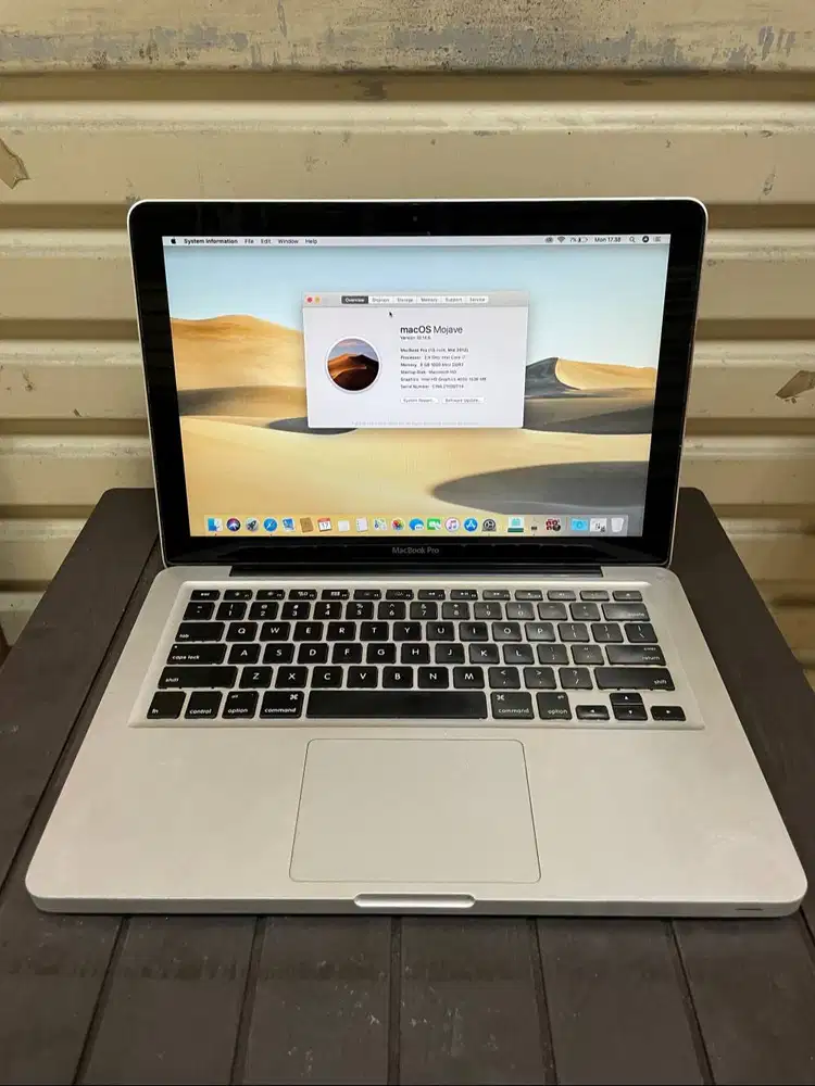 MacBook Pro 13-inci 2012 i7 8gb ssd 256gb hdd 750gb Design Lancar