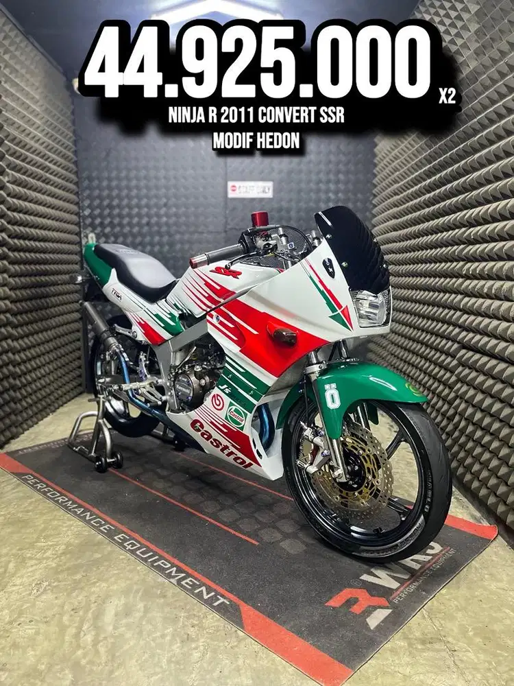 NINJA R 2011 CONVERT SSR MODIF HEDON LUAR DALAM SUPER RAWATAN PAJANGAN