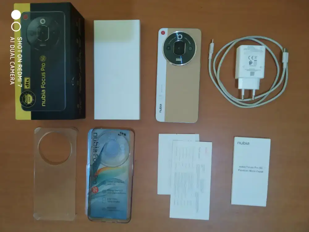 ZTE Nubia focus pro 5G fullset kamera 108mp OIS