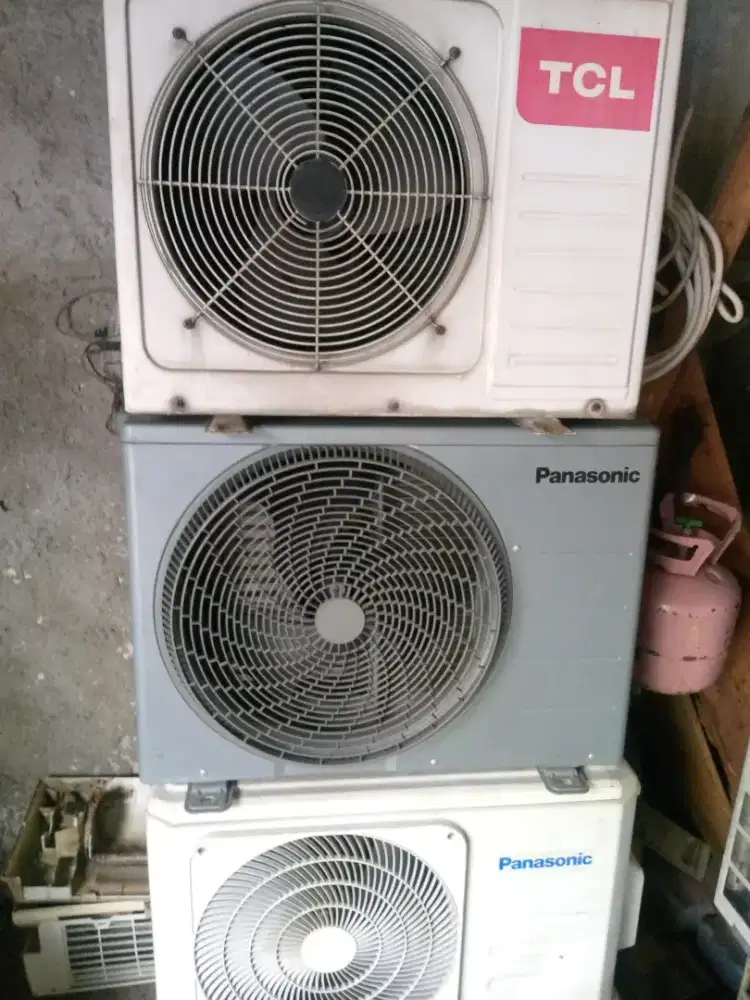 Terima ac bekas rusak mati