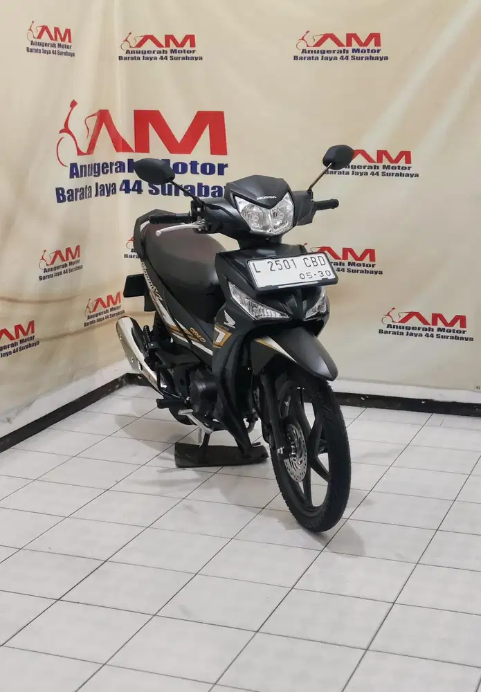 Km 1 Ribu New Supra x 125 fi tahun 2025 Hitam doff