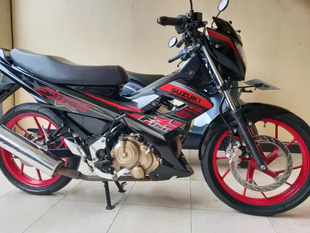 Satria fu 2014 black fire mulus