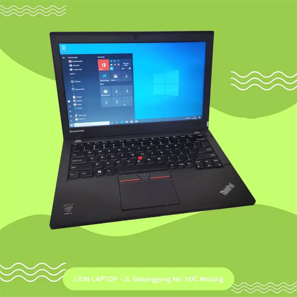 RAM 8GB SSD 256GB Core i5 Lenovo Thinkpad X250 [24|11]