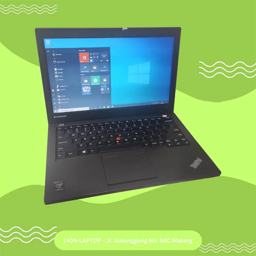 RAM 8GB SSD 256GB Core i5 Murah Lenovo Thinkpad X240 [24|11]