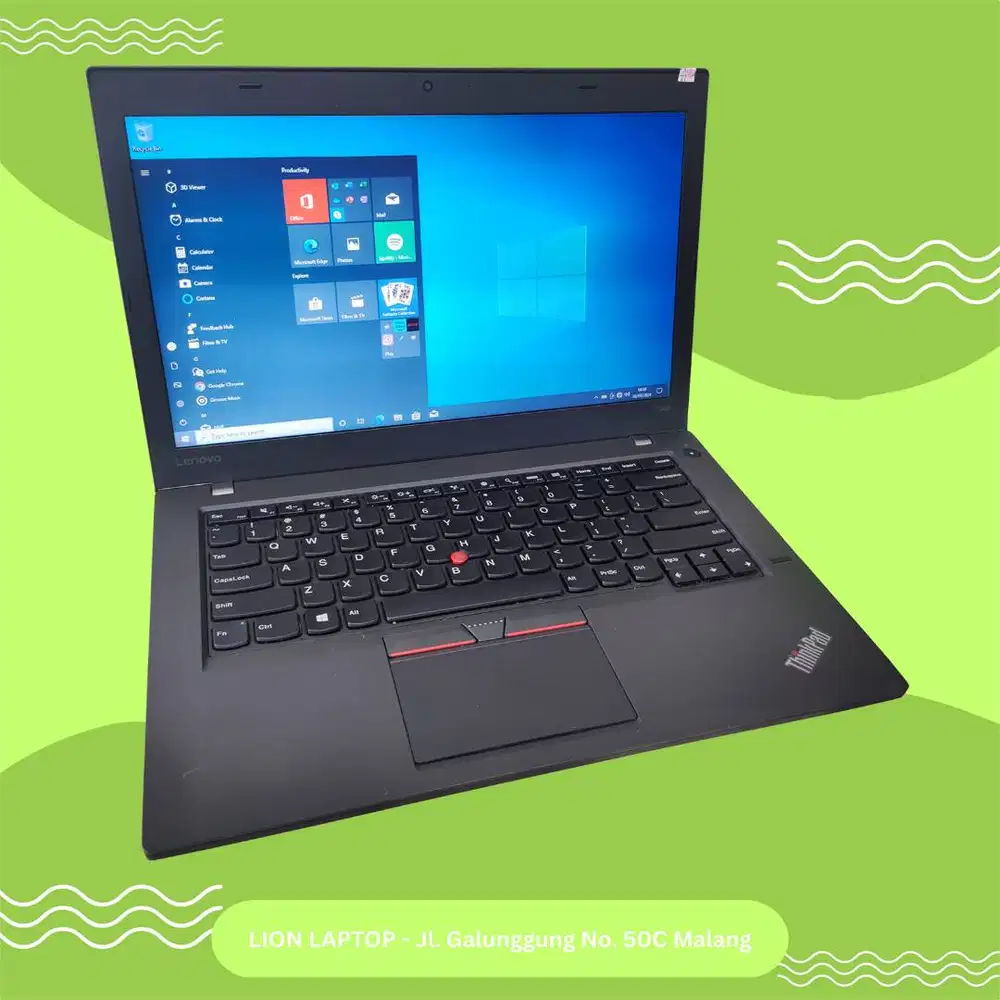 RAM 8GB Core i5 SSD 256GB Lenovo Thinkpad T460 [24|11]
