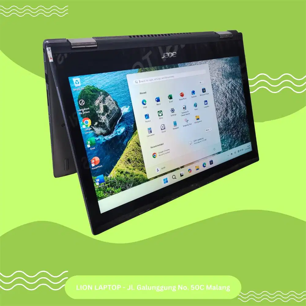 2 in 1 Flip Core i5 Gen 8 8/256 Acer Spin SP513-52N [24|11]