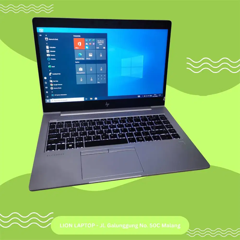 FUll Aluminium Body Core i7 gen 8 8/256 HP Elitebook 840 G6 [24|11]