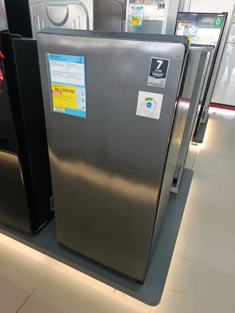 Promo Kulkas 1 Pintu AQUA 165 Liter Cicilan Tanpa DP Bunga 0%