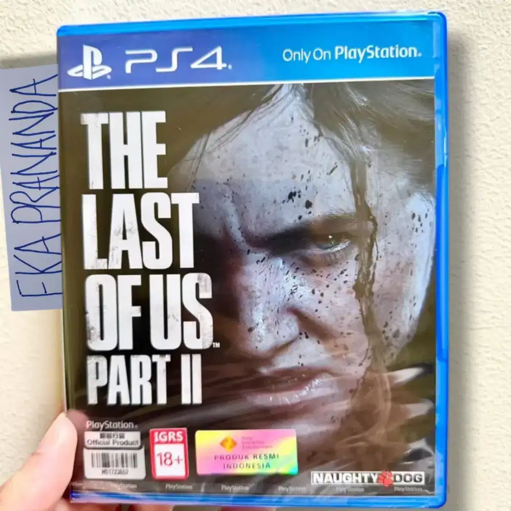 kaset BD PS4 The Last of Us Part II original bekas kaset BD