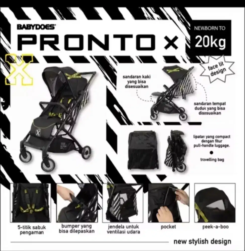 Stroller Baby Does Pronto x