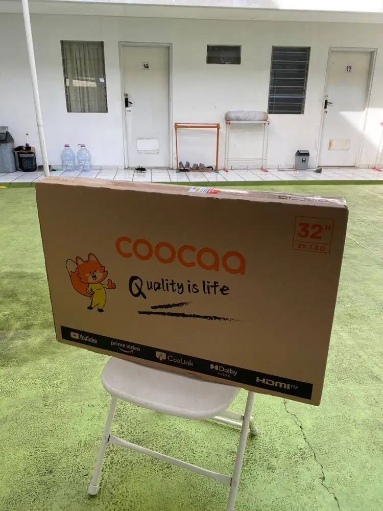 COOCAA LED TV 32 inch 32S3U infinity slim Samart TV (Baru)