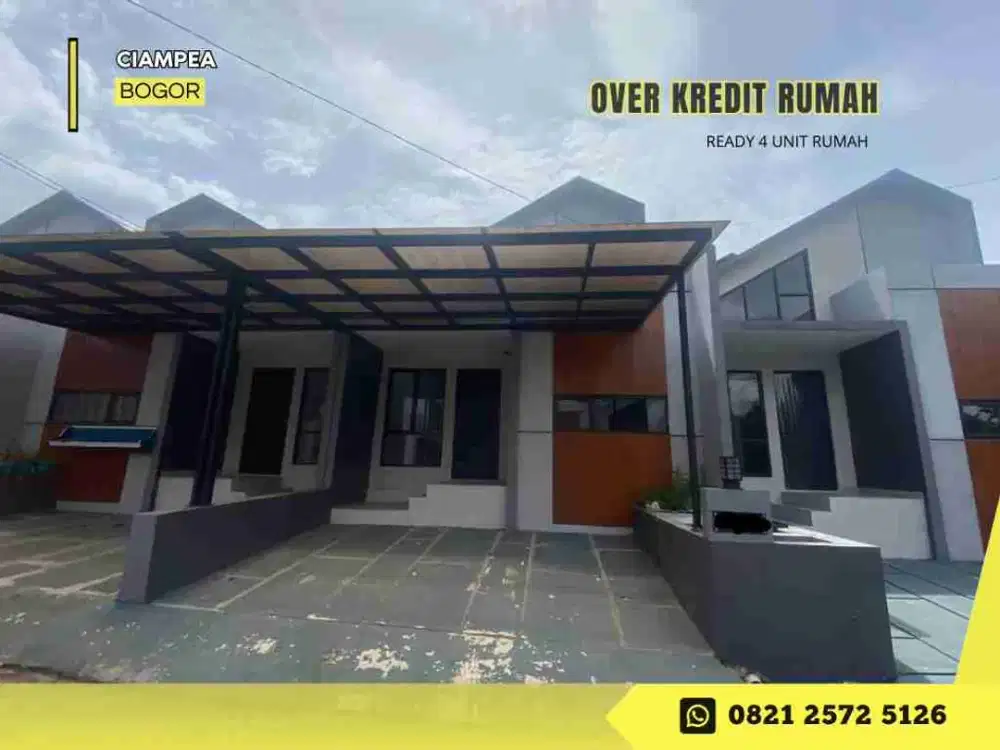 Jual Ready Over Kredit Rmh 59JT dkt IPB di Geriya Selaras Ciampea