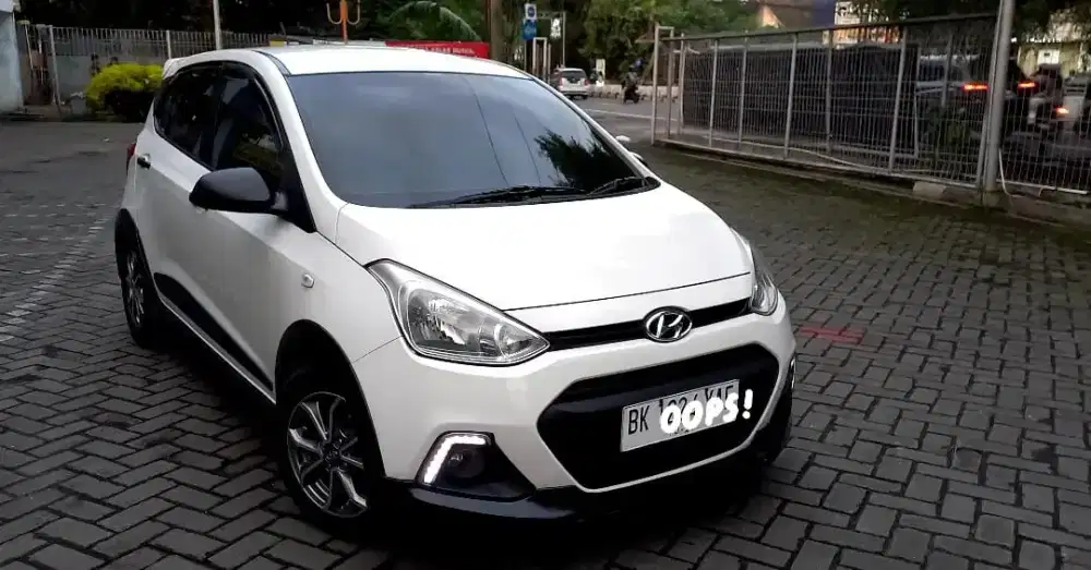 Hyundai Grand i10x MT 2017 Putih (Odo Rendah)