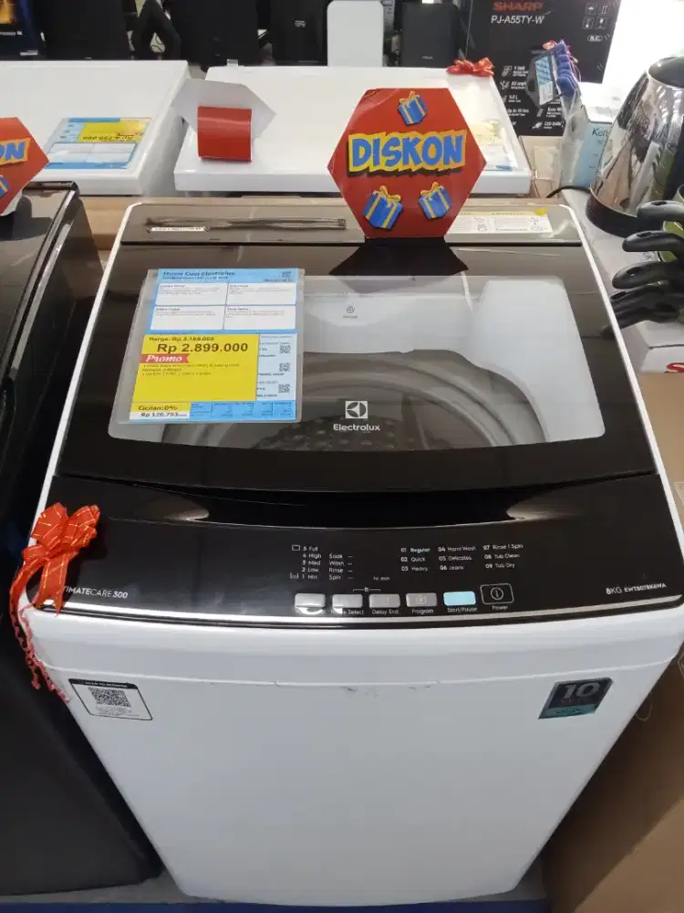 Mesin Cuci Electrolux Top loading