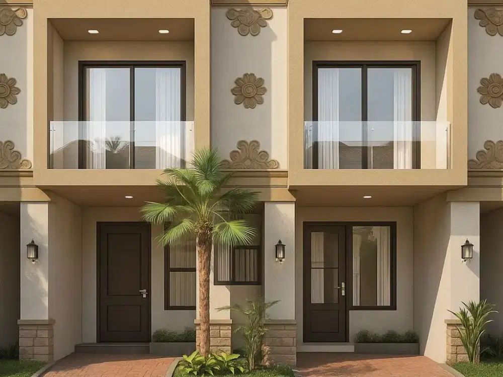 Rumah Modern Tropis 9 Menit RS Permata Depok Free SHM