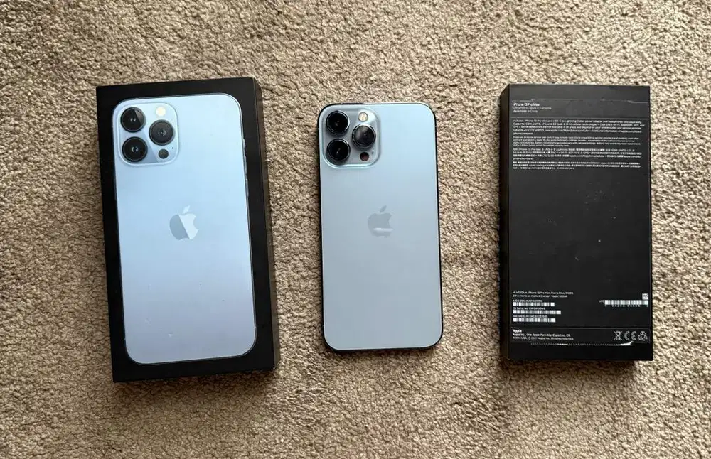 Iphone 13 Pro Max 512GB Sierra Blue Ex Pribadi Mulus 14 15