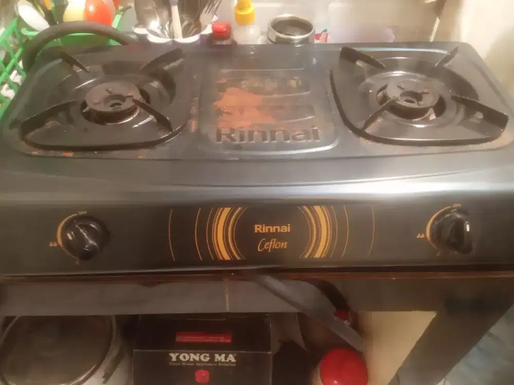 Jual kompor gas rinai 2 tungku