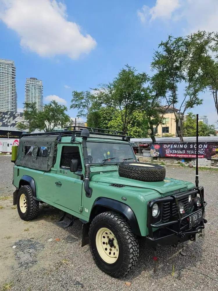 Devender 110tdi canvas longex militer original siap tempur menjelajah