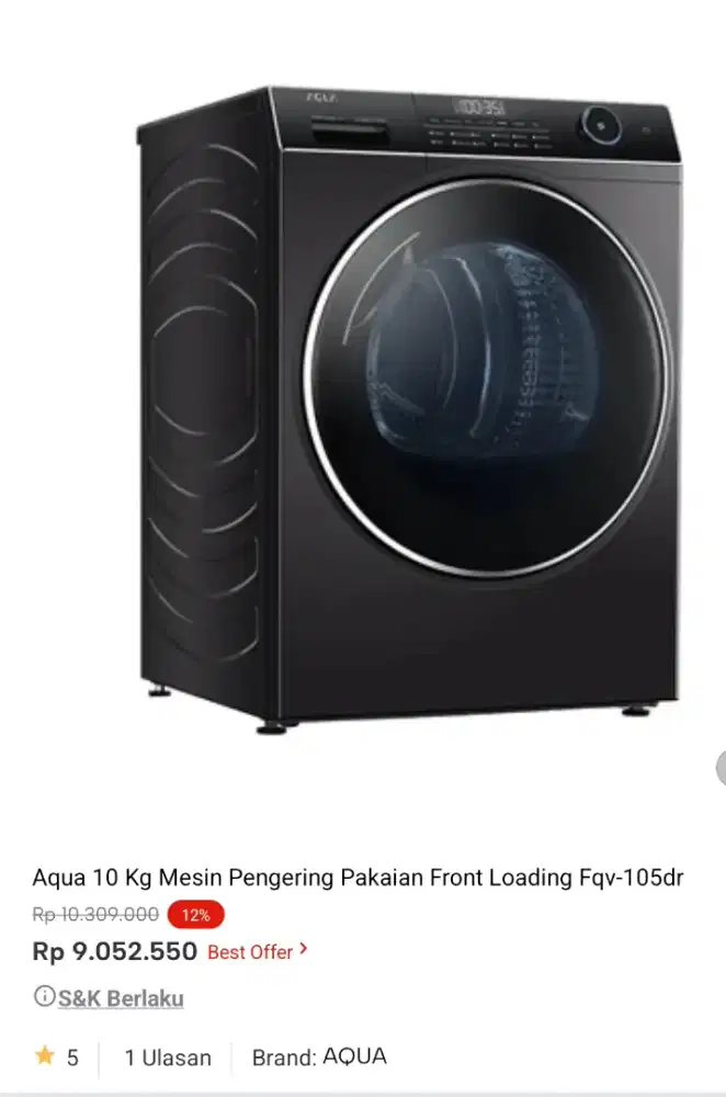 mesin cuci promo bisa cicilan syarat ktp tanpa dp