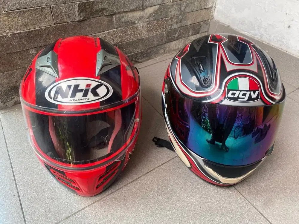 Borongan helm fullface nhk & agv