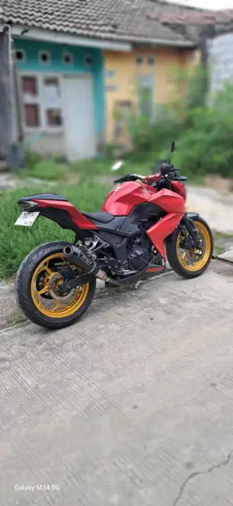 Ninja Naked Z250Fi Dual Cylinder 2013 Build Up Lengkap Pajak Hidup