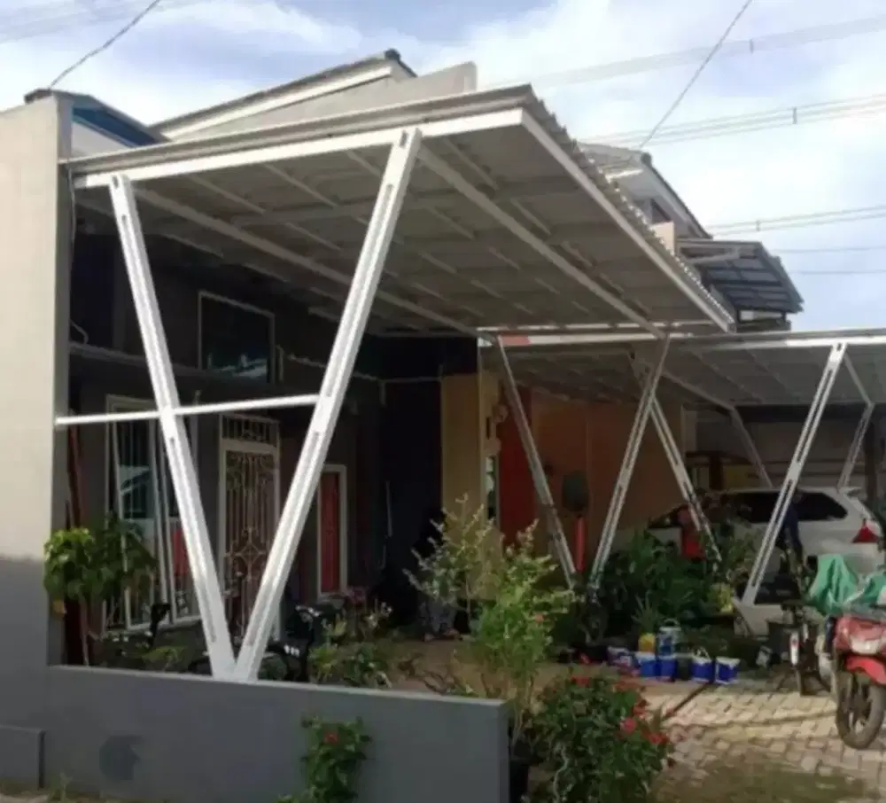 Pasang kanopi baja ringan promo