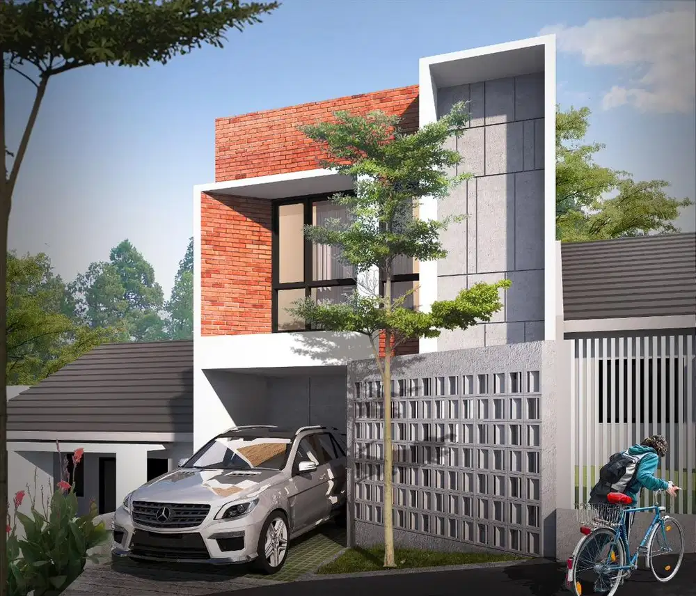 1UNIT LAGI BEBAS DESAIN BANGUNAN BERKUALITAS HARGA SANGAT MURAH 699jt