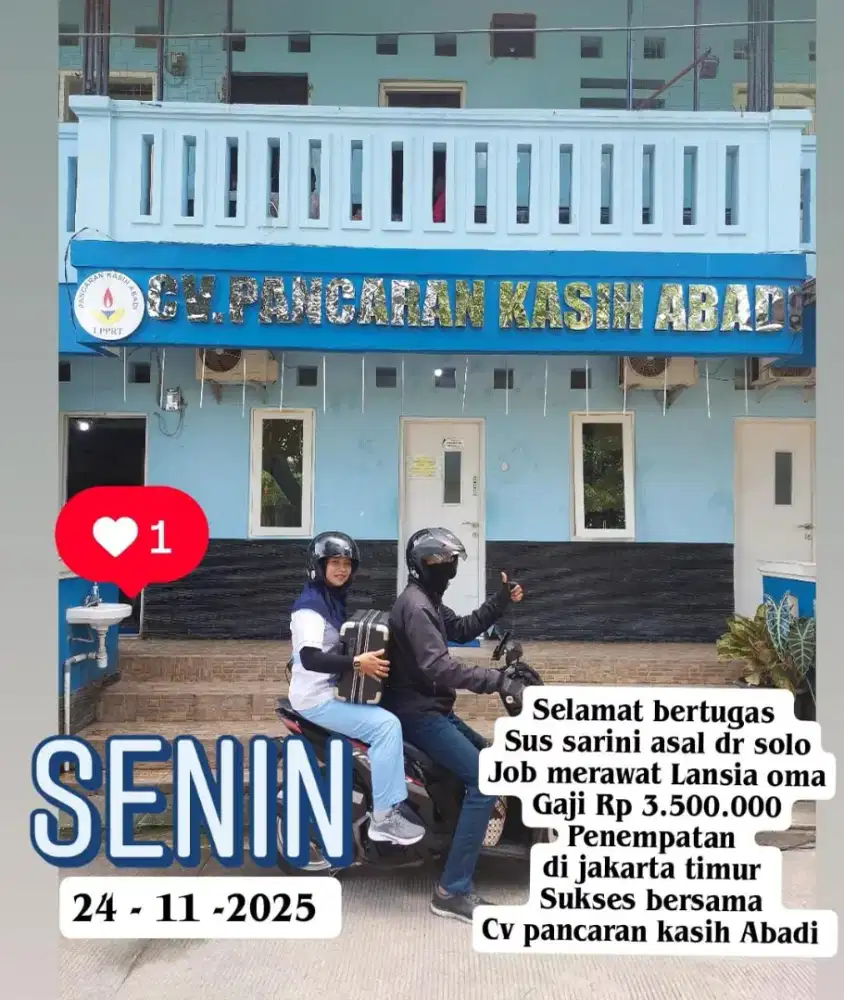 Redy baby sister,bayi 0 bln,perawat lansia dan art